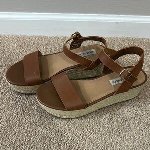 Brown Platform Sandals